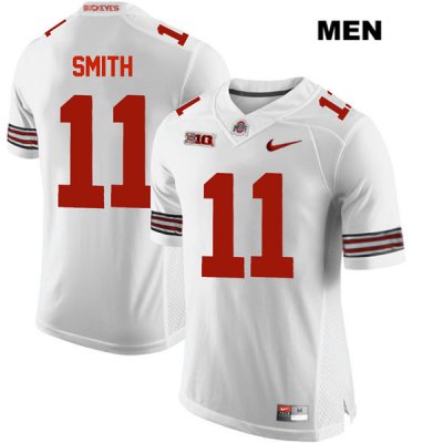 Men's NCAA Ohio State Buckeyes Tyreke Smith #11 College Stitched Authentic Nike White Football Jersey TF20M31SE